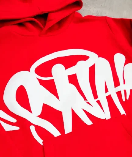 Synaworld Syna Logo Hoodie Red