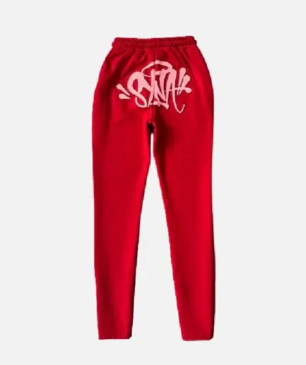 Synaworld Syna Logo Sweatpants Red
