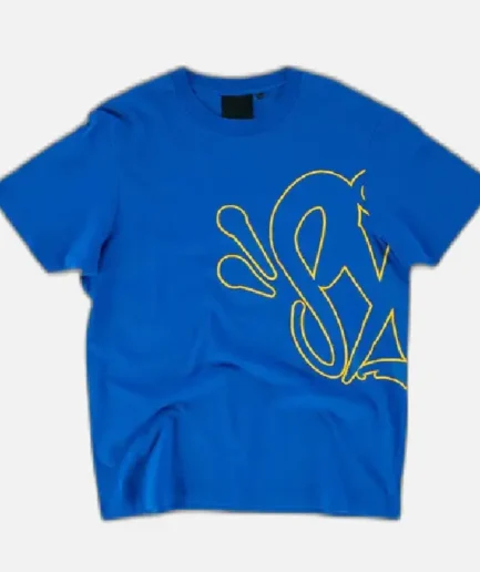Synaworld Syna Logo T Shirt Cobalt Blue