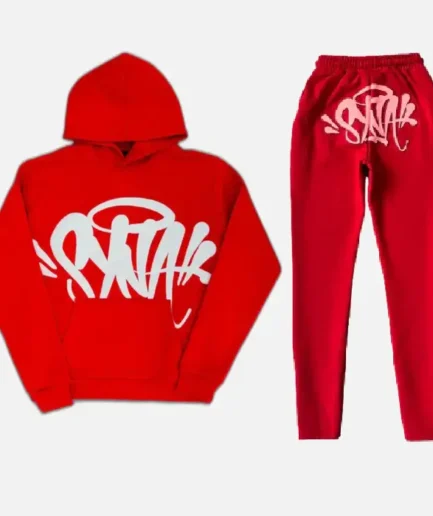 Synaworld Syna Logo Tracksuit Red